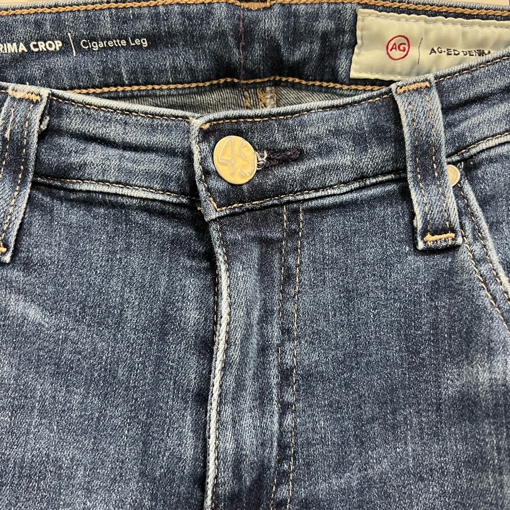 AG Prima Crop Cigarette Leg Jeans - Picture 3 of 5